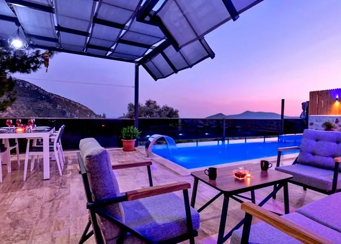 Villa İslamlar 2 Bedroom Secluded With Private Pool Hot Tub