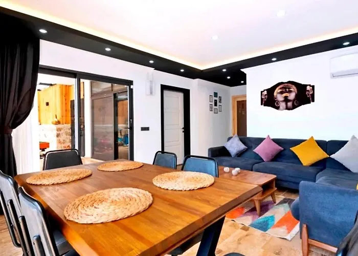 İslamlar 2 Bedroom Secluded With Private Pool Hot Tub * Kalkan