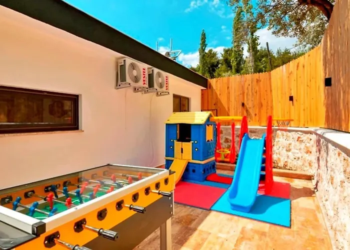 빌라 İslamlar 2 Bedroom Secluded With Private Pool Hot Tub 칼칸